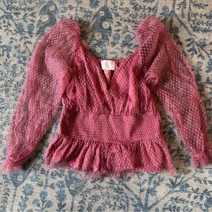 Cottage Core Lacey Shirt